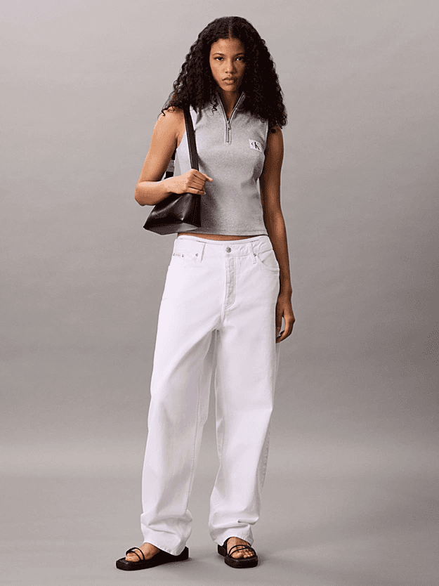 Γυναικείο Αμάνικο Τοπ Γκρι Calvin Klein LV047C909G-P79