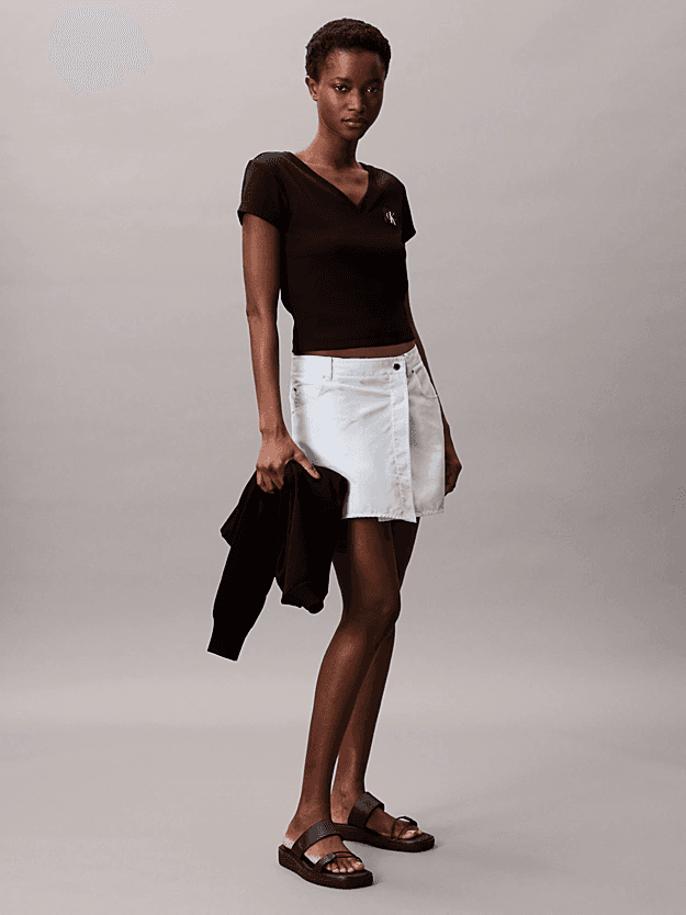 Women's T-Shirts Calvin Klein Black