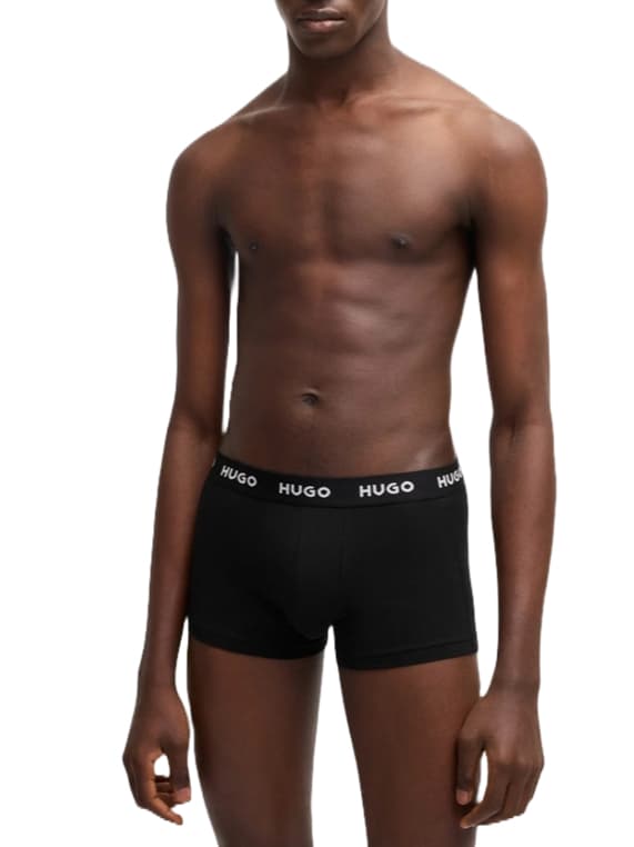 Ανδρικό Σετ Μπόξερ 3 Τεμαχίων Μαύρα Hugo 50469786-001