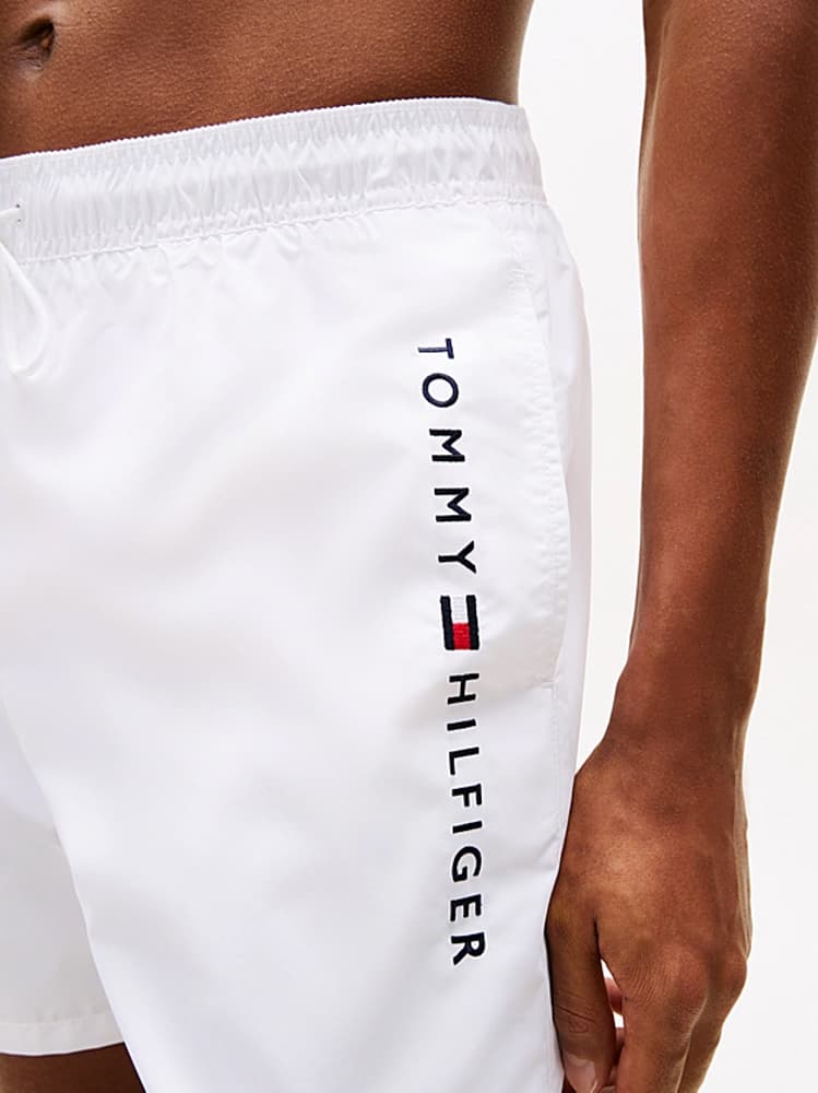 Ανδρικό Μαγιό Λευκό Tommy Hilfiger UM0UM03258-YCF
