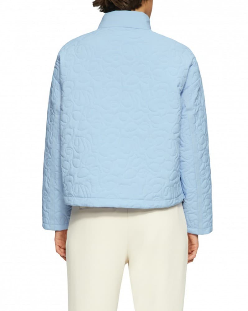 Γυναικείο Μπουφάν Γαλάζιο S.Oliver 2160698-5083