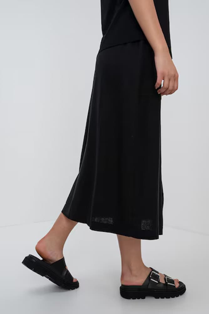 Γυναικεία Λινή Φούστα Μαύρη S.Oliver 2163711-9999