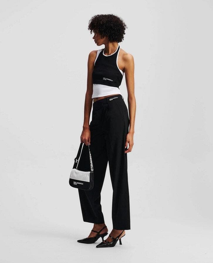 Γυναικείο Παντελόνι Μαύρο Karl Lagerfeld Jeans A3W10083-999 BLACK