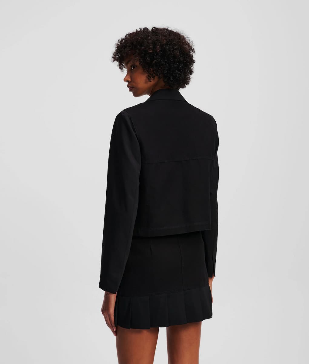 Γυναικείο Σακάκι Μαύρο Karl Lagerfeld Jeans A3W14019-999 BLACK