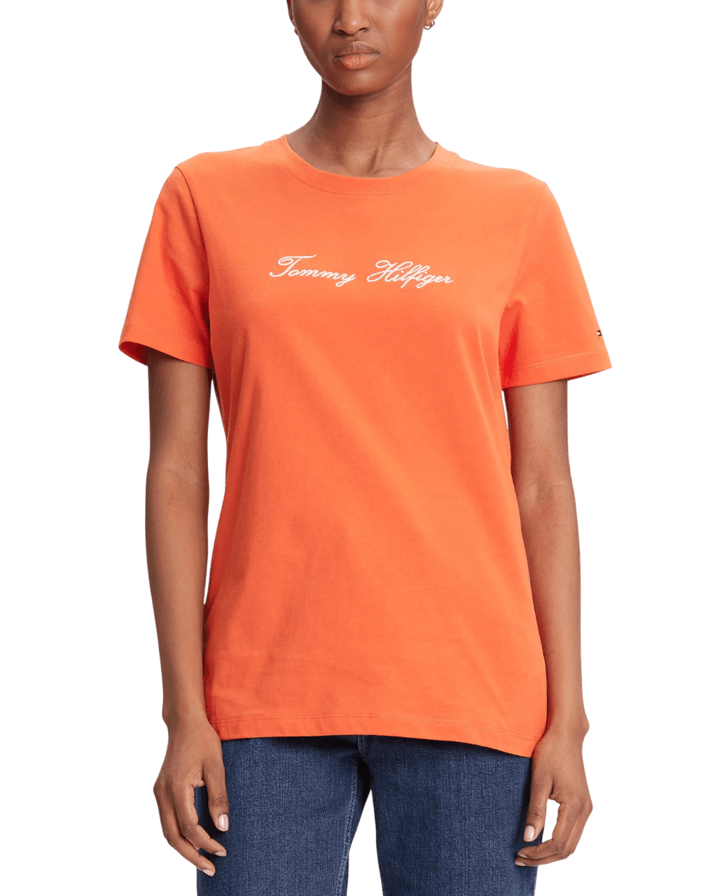 Women's T-Shirts Tommy Hilfiger Orange