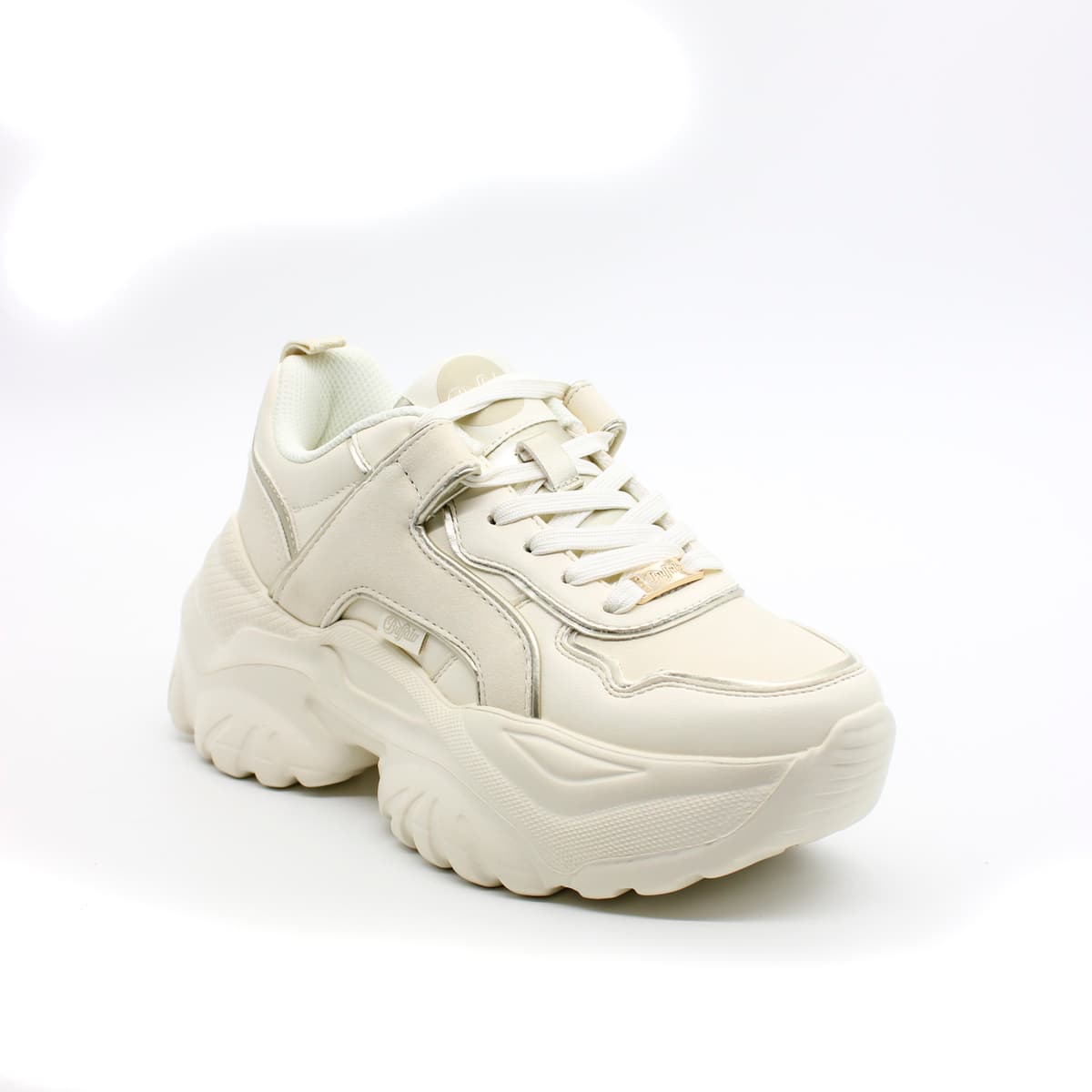 Γυναικεία Bliss Sneakers Εκρού Bufallo BUF1636479-CREAM GOLD
