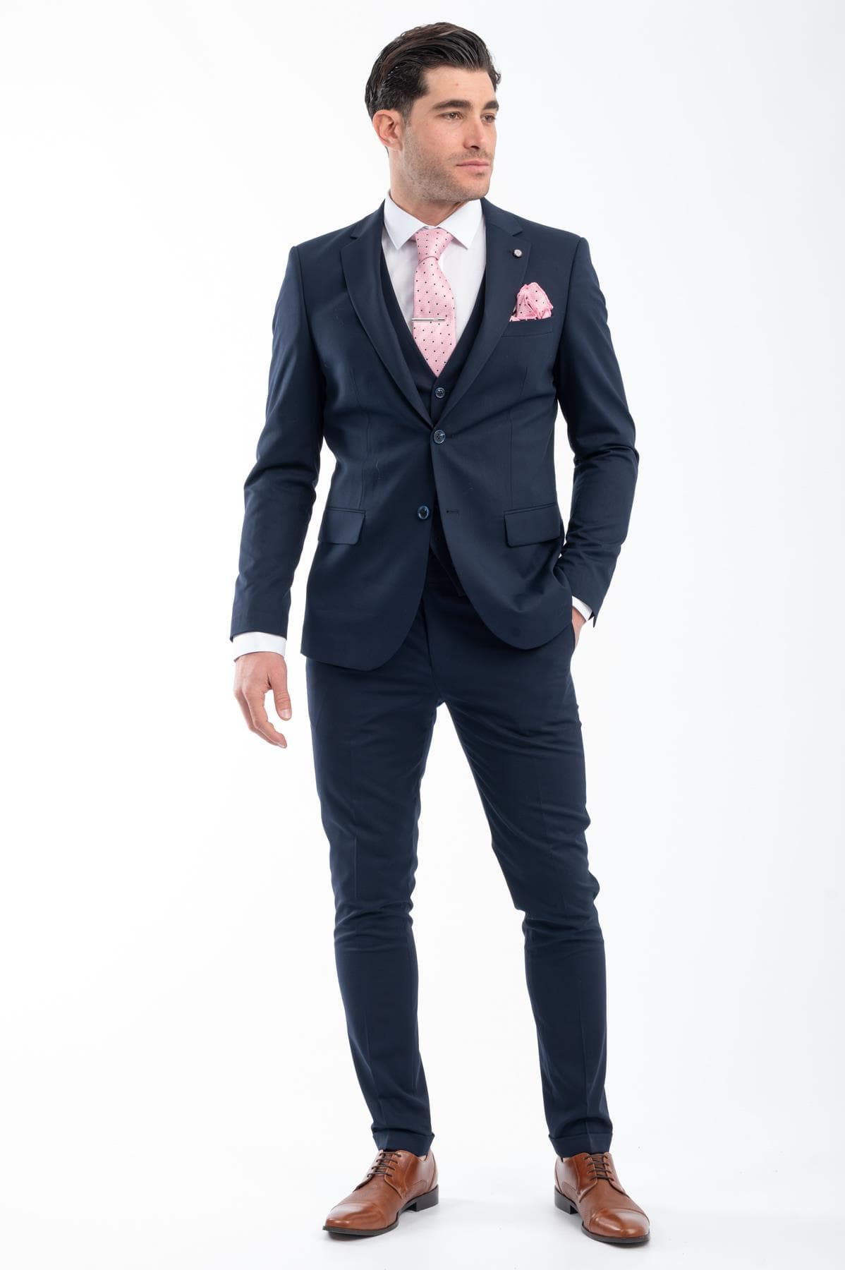 Ανδρικό Κοστούμι Μπλε Vittorio 25ROSSI-BLUE