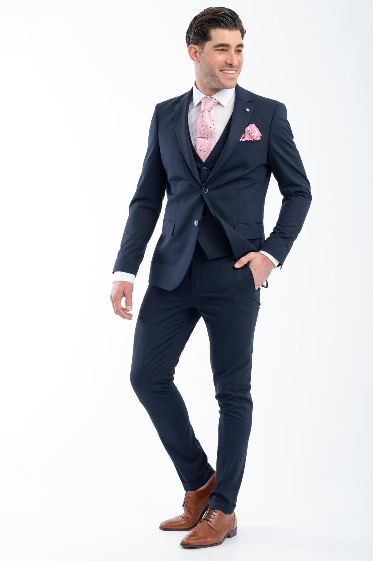 Ανδρικό Κοστούμι Μπλε Vittorio 25ROSSI-BLUE