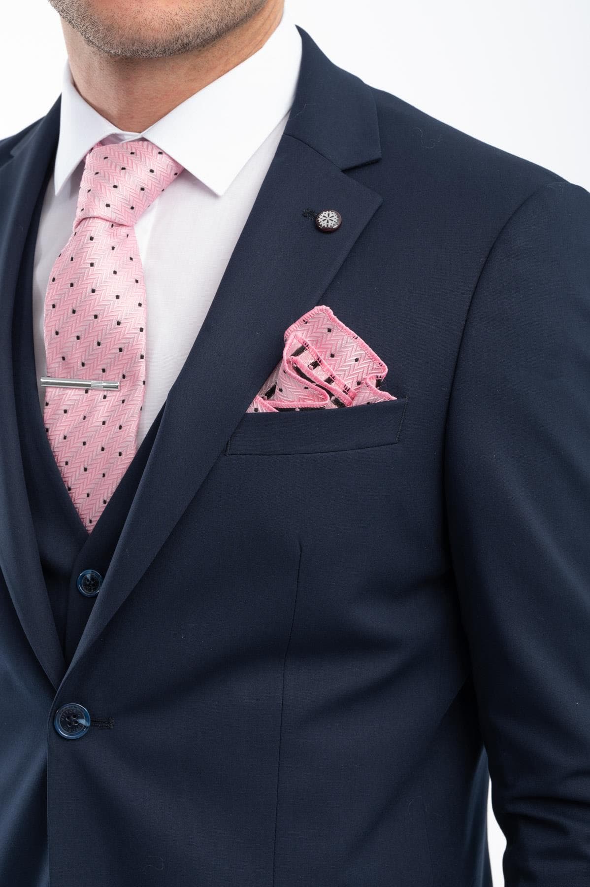 Ανδρικό Κοστούμι Μπλε Vittorio 25ROSSI-BLUE