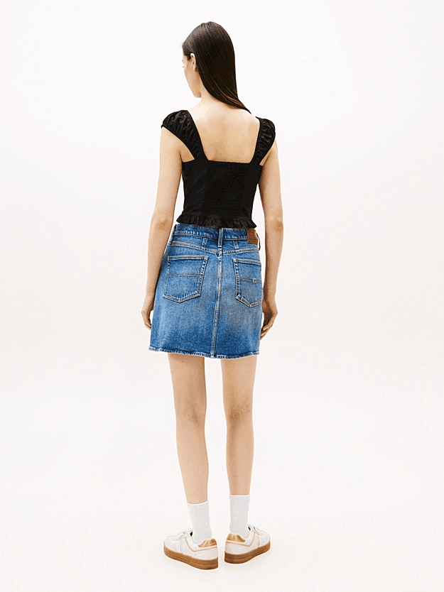 Γυναικείο Τοπ Μαύρο Tommy Jeans DW0DW20985-BDS