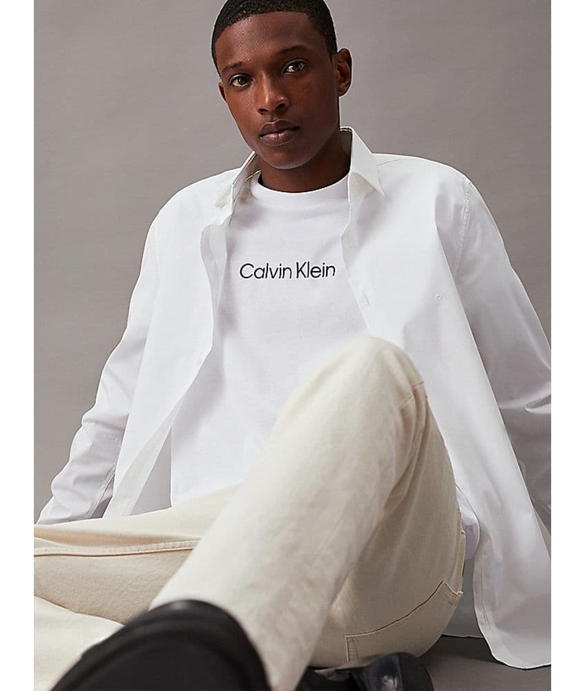 Ανδρικό Hero Logo Comfort T-shirt Λευκό Calvin Klein K10K111346-YAF