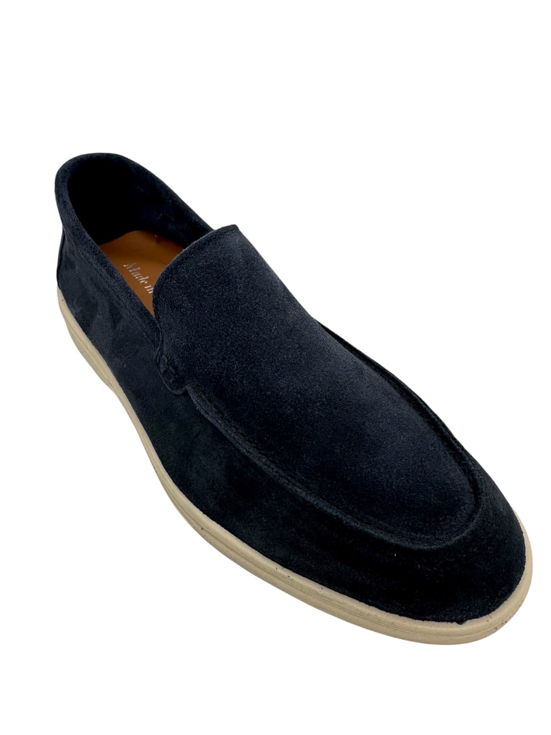 Ανδρικά Δερμάτινα Loafers Μπλε Velafiore 890-DENIM