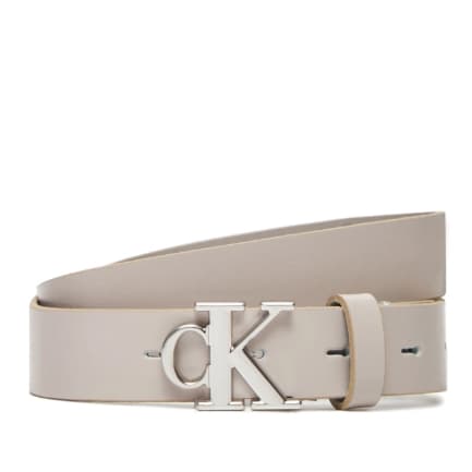 Γυναικεία Δερμάτινη Ζώνη Μπεζ Calvin Klein LV04K7017G-RMU