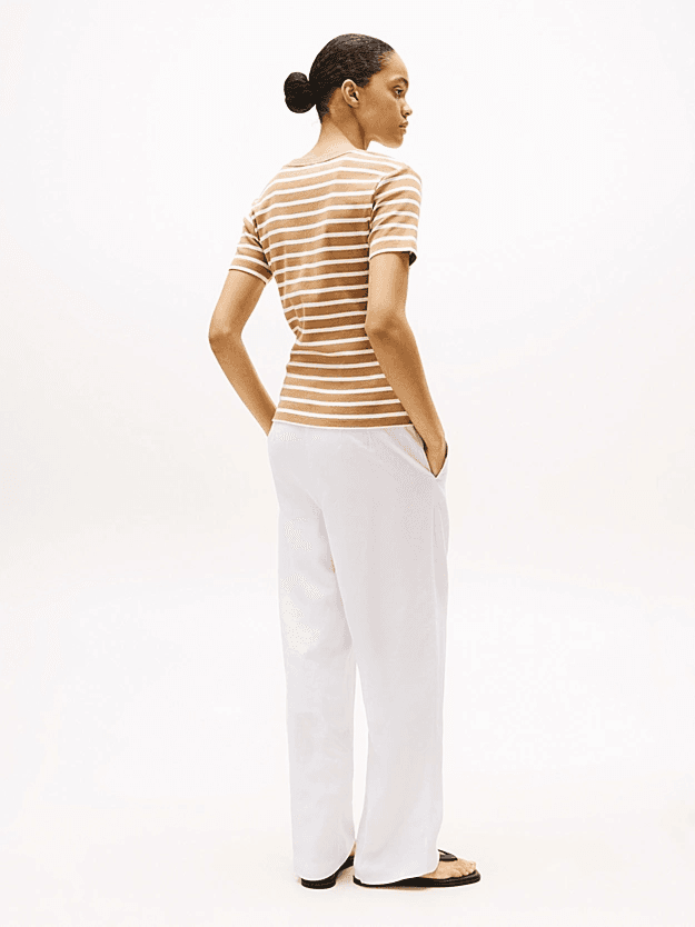 Γυναικείο T-shirt Καφέ Tommy Hilfiger WW0WW40584-0BN