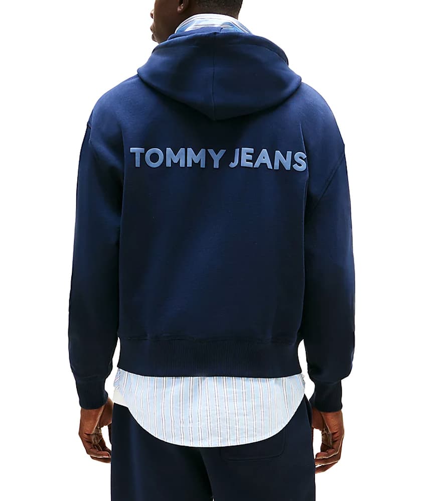Ανδρική Ζακέτα Navy Μπλε Tommy Jeans DM0DM21626-C1G
