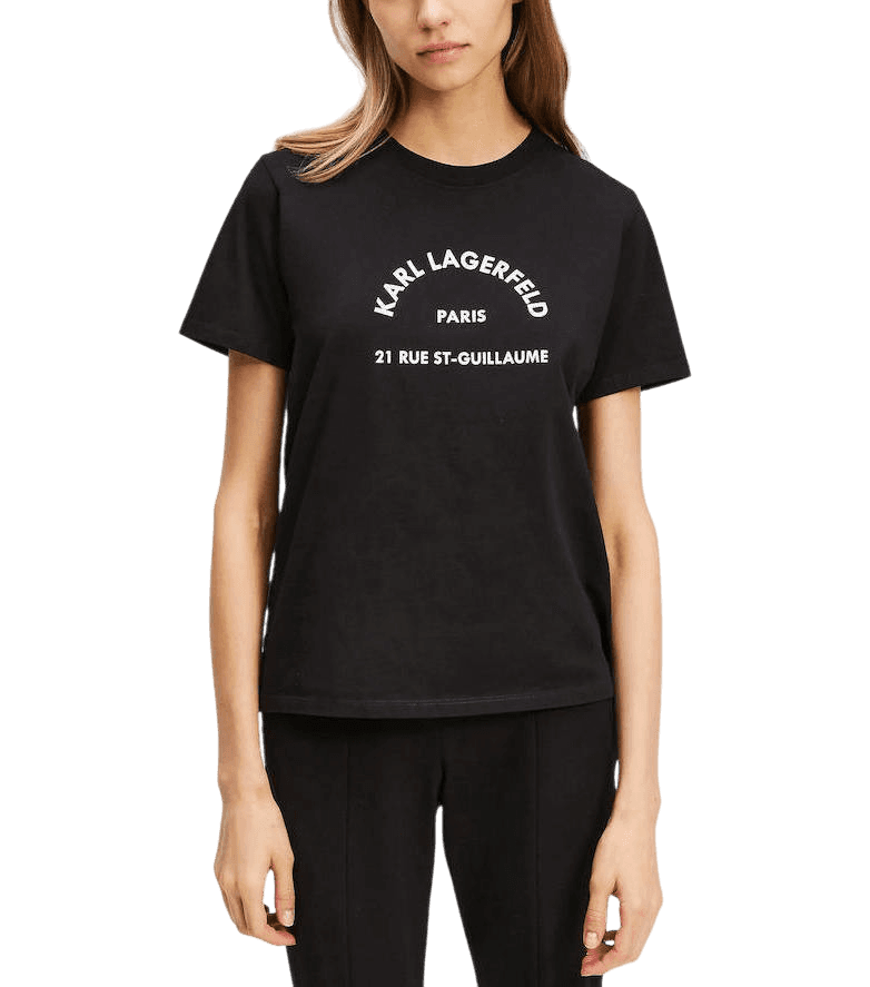 Γυναικείο T-shirt Λευκό Karl Lagerfeld A3W17105-100 WHITE