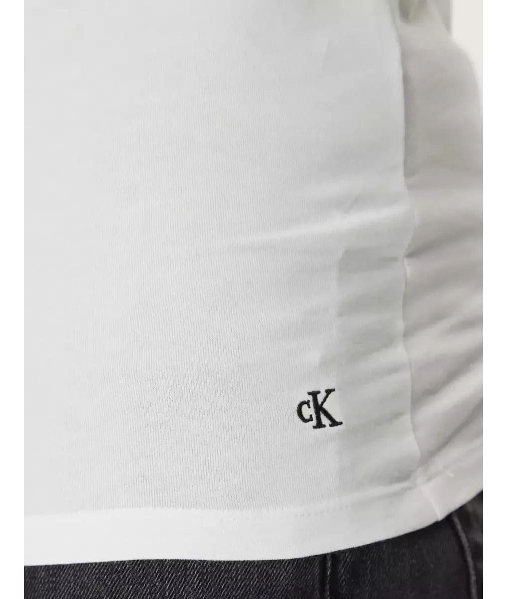 Ανδρικό Σετ Φανελάκια 3 Τεμάχια Λευκά Calvin Klein LV00NB4184-100