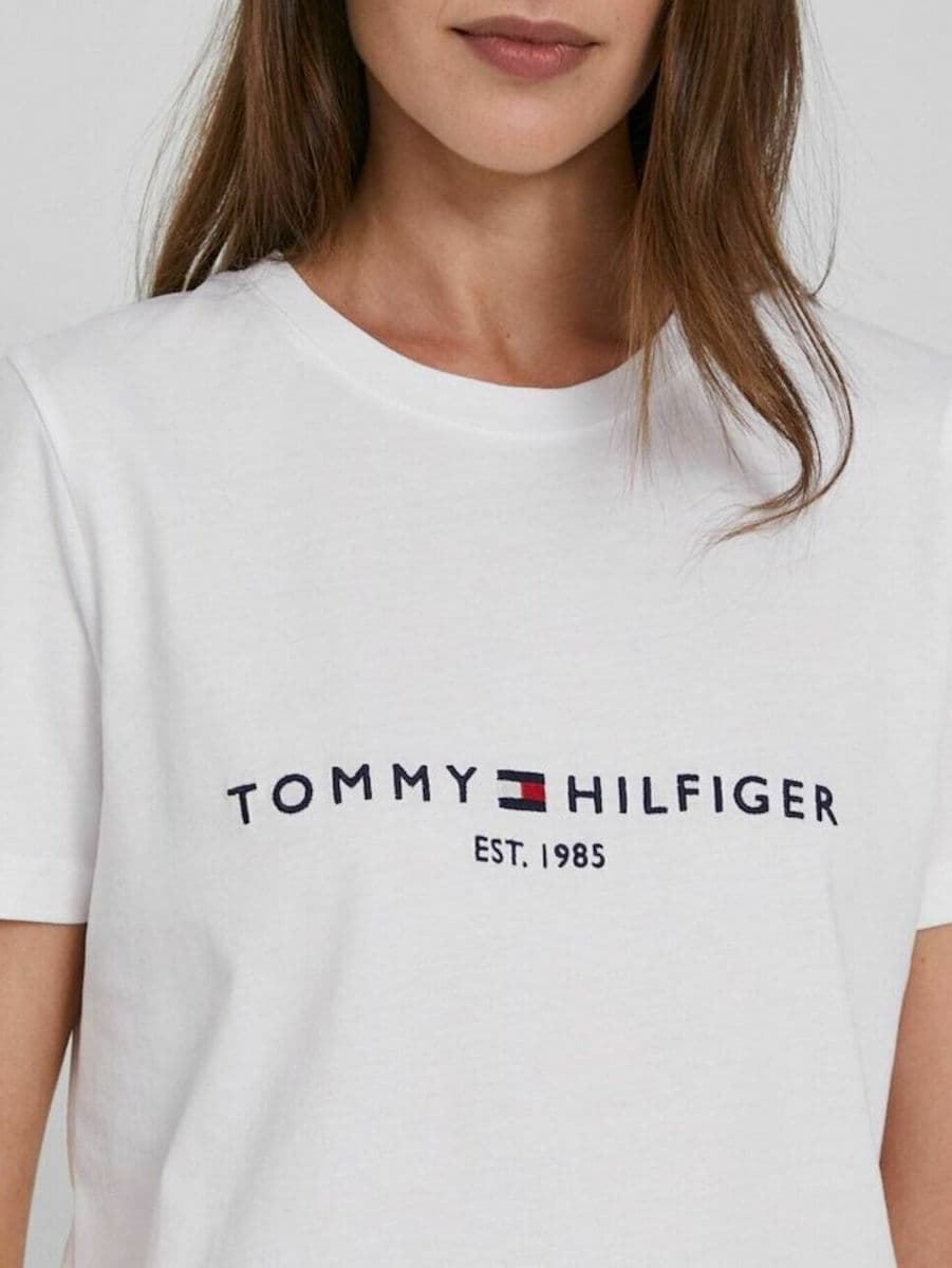 Γυναικείο Heritage T-shirt Λευκό Tommy Hilfiger WW0WW31999-YBR