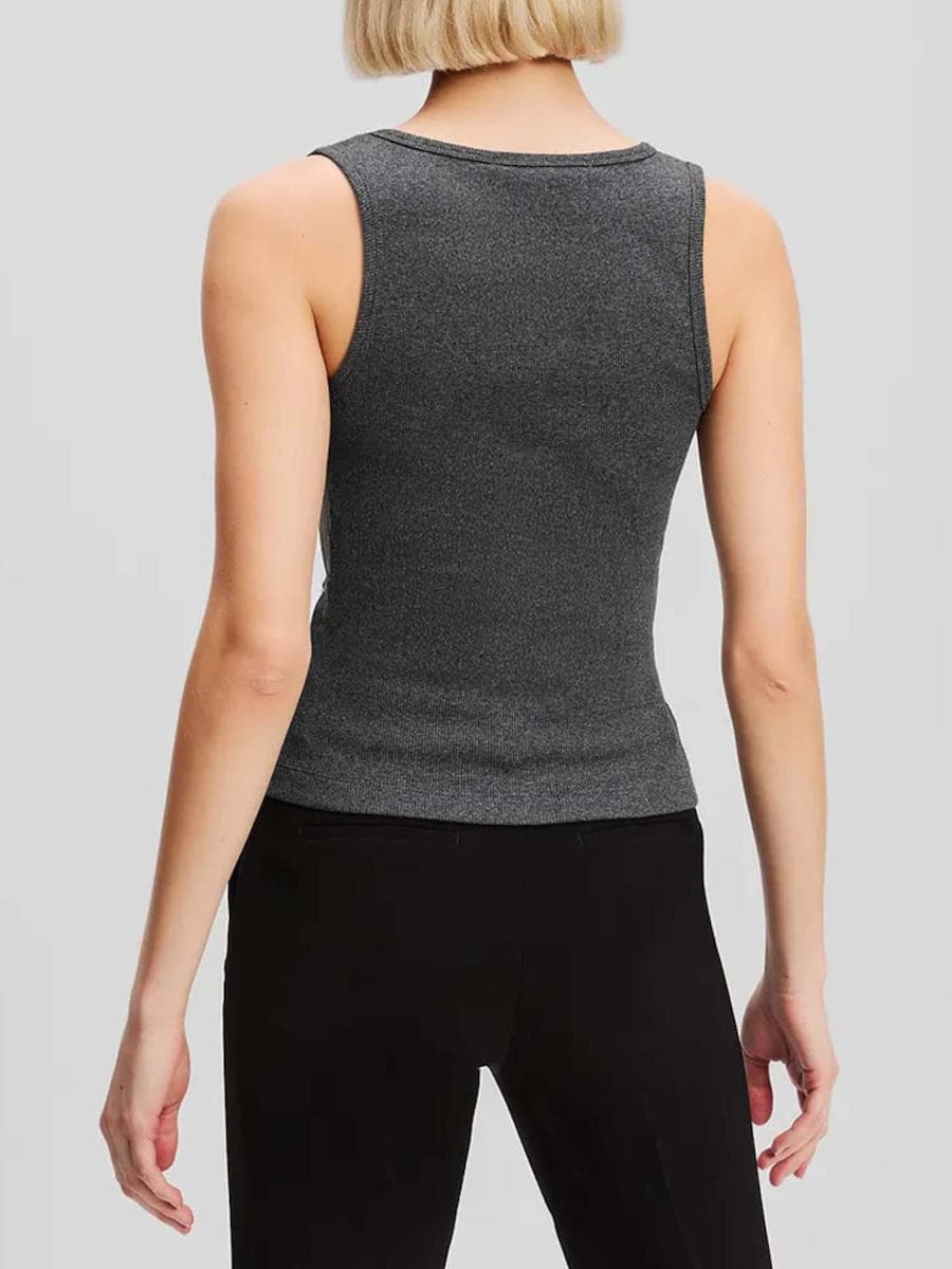 Γυναικείο Tank Top Γκρι Karl Lagerfeld A3W17117-255 GREY MELANGE