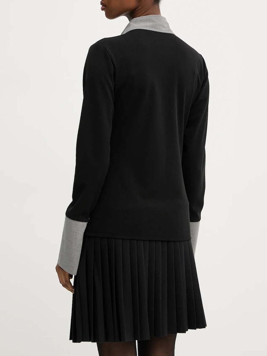 Γυναικείο Πουκάμισο Μαύρο Karl Lagerfeld A3W17101-999 BLACK