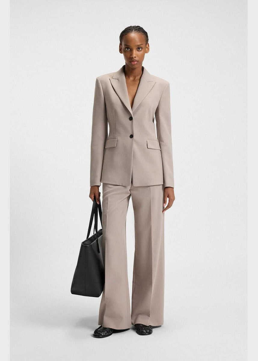 Γυναικείο Hasmina Παντελόνι Μπεζ Hugo 50545533-273