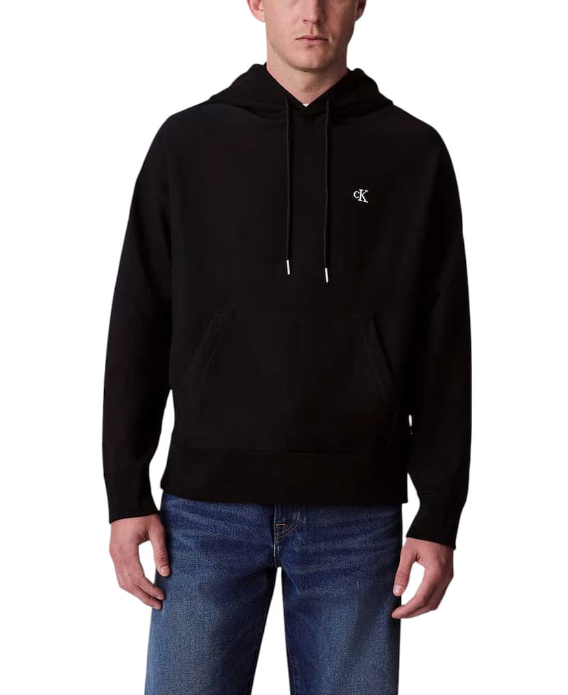 Premium Monogram Hoodie Men Calvin Klein