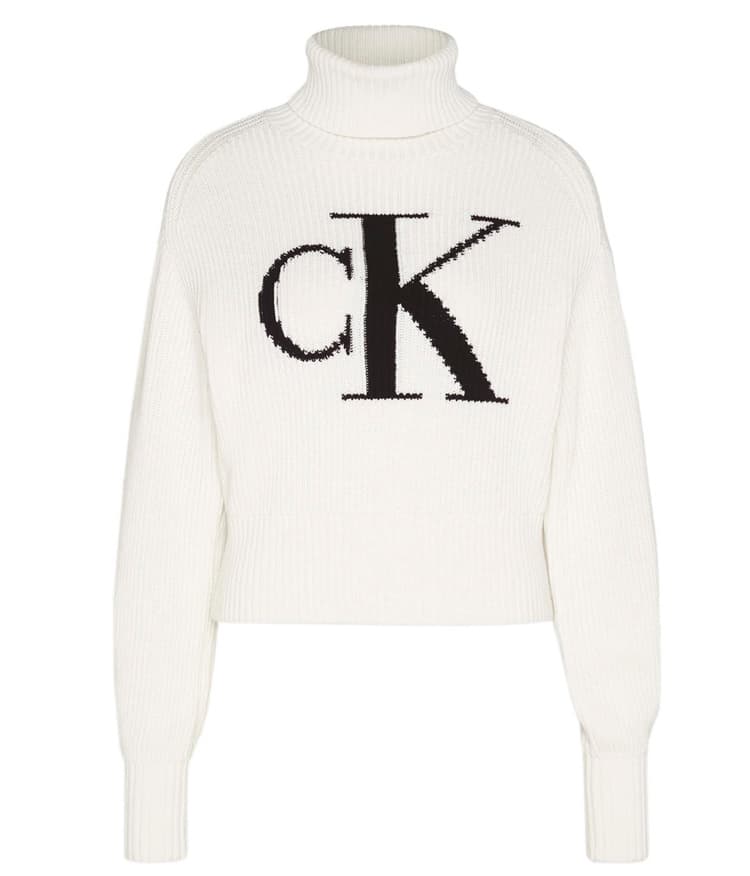 Γυναικείο Ζιβάγκο Πουλόβερ Μαύρο Calvin Klein LV047D349G-UB1