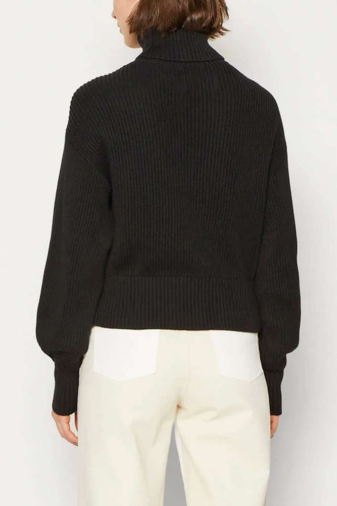 Γυναικείο Ζιβάγκο Πουλόβερ Μαύρο Calvin Klein LV047D349G-UB1