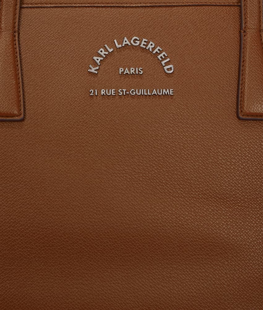 Γυναικεία K/Rsg Tote Τσάντα Καφέ Karl Lagerfeld A3W30314-1UR DARK TAN