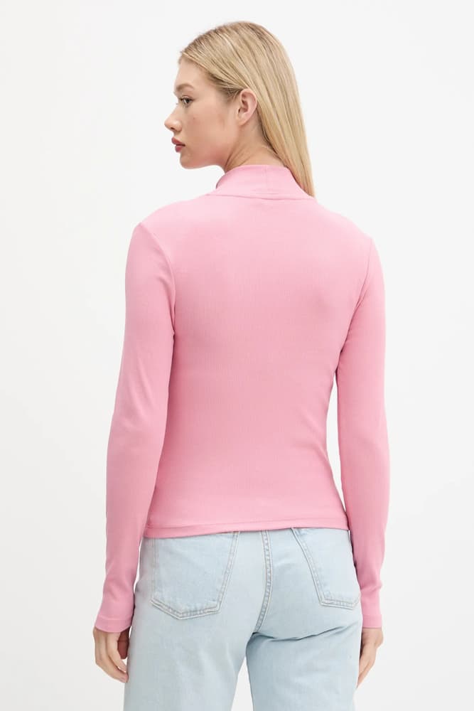 Γυναικεία Μπλούζα Ζιβάγκο Ροζ Tommy Jeans DW0DW19830-THC