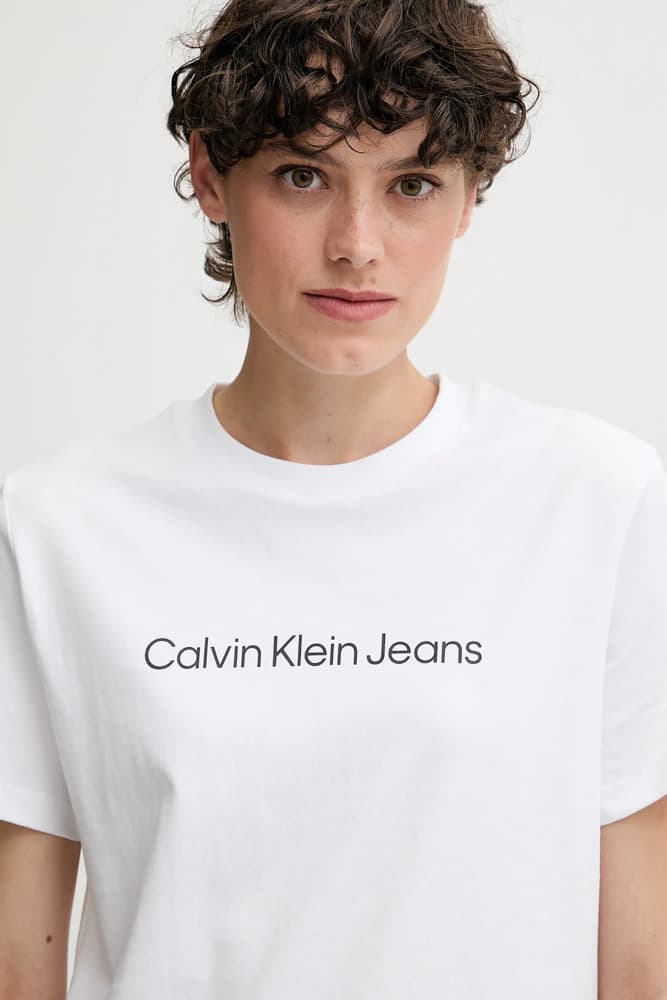 Women's T-Shirts Calvin Klein White