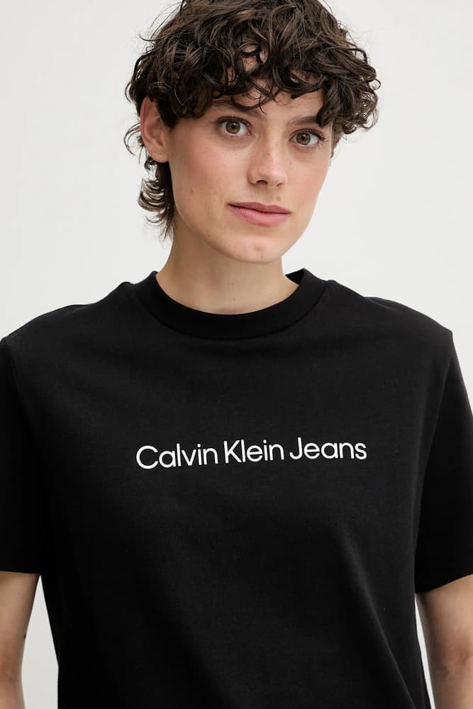 Women's T-Shirts Calvin Klein Black
