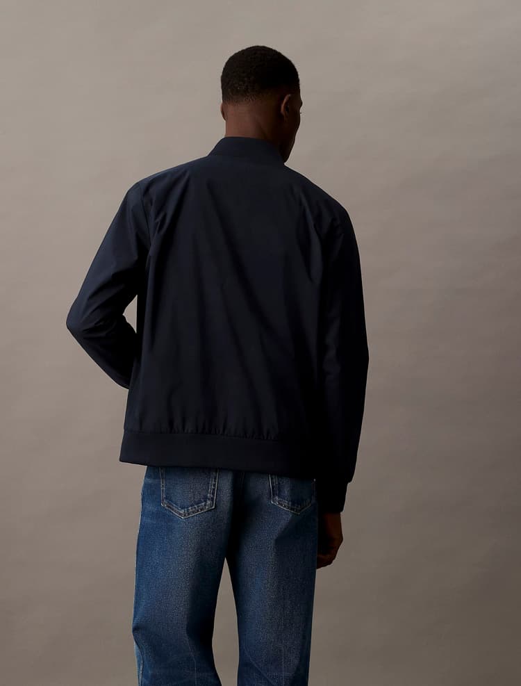 Ανδρικό Bomber Μπουφάν Navy Μπλε Calvin Klein LV040FM512-CJM