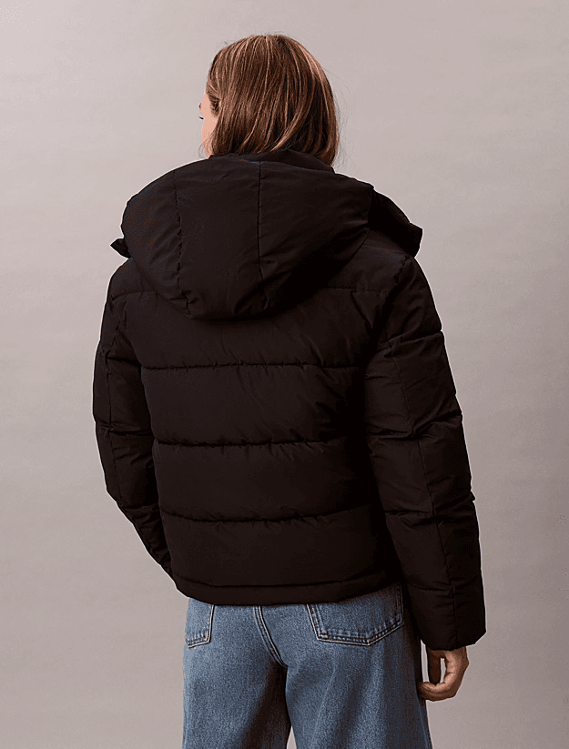 Γυναικείο Puffer Μπουφάν Μαύρο Calvin Klein LV047D513G-UB1