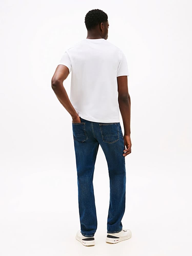 Ανδρικό T-shirt Λευκό Tommy Hilfiger MW0MW39349-YBR