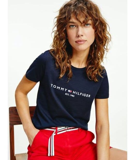 Γυναικείο Heritage T-shirt Navy Μπλε Tommy Hilfiger WW0WW31999-DW5