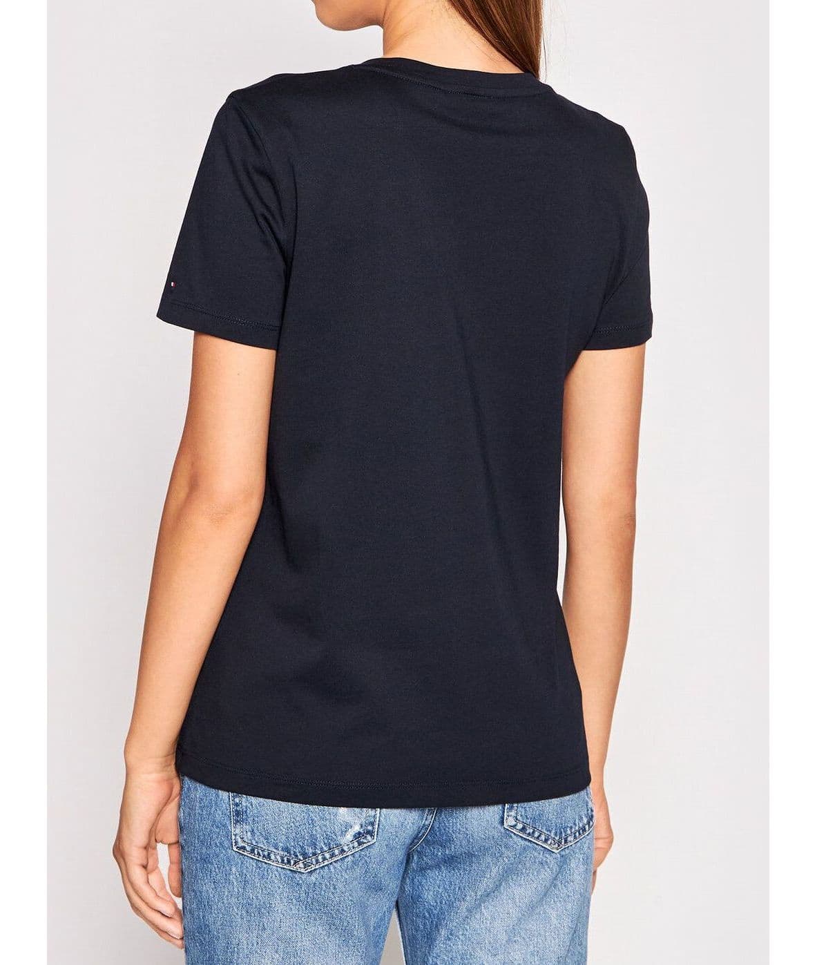 Γυναικείο Heritage T-shirt Navy Μπλε Tommy Hilfiger WW0WW31999-DW5