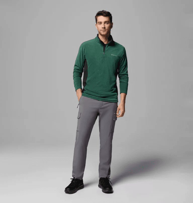 Ανδρικό Klamath Range II Fleece Πράσινο Columbia 1352472-375