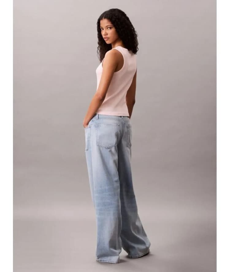 Γυναικείο Αμάνικο Τοπ Ροζ Calvin Klein LV047C909G-VI7