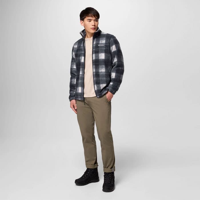 Ανδρική Steens Mountain Printed Ζακέτα Γκρι Columbia 1478231-195