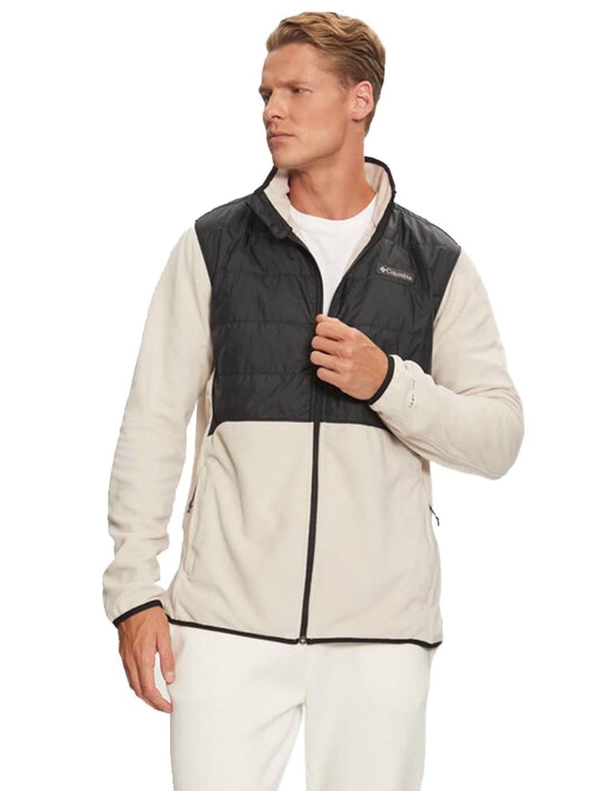 Ανδρική Basin Butte Fleece II Ζακέτα Εκρού Columbia 2101761-278