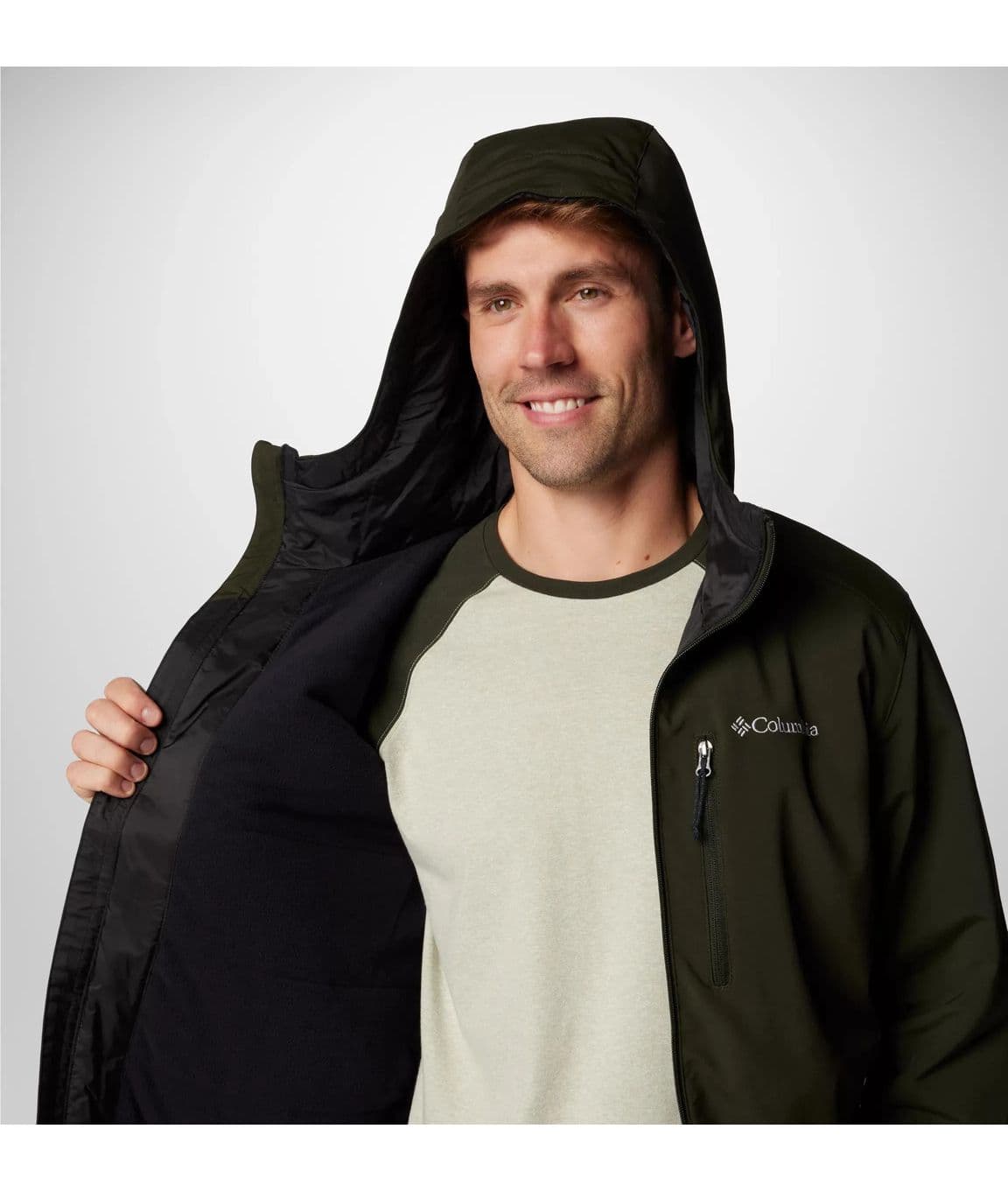 Ανδρικό Gate Racer II Softshell Μπουφάν Πράσινο Columbia 2090404-366