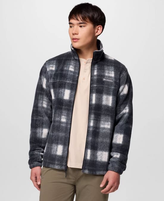 Ανδρική Steens Mountain Printed Ζακέτα Γκρι Columbia 1478231-195