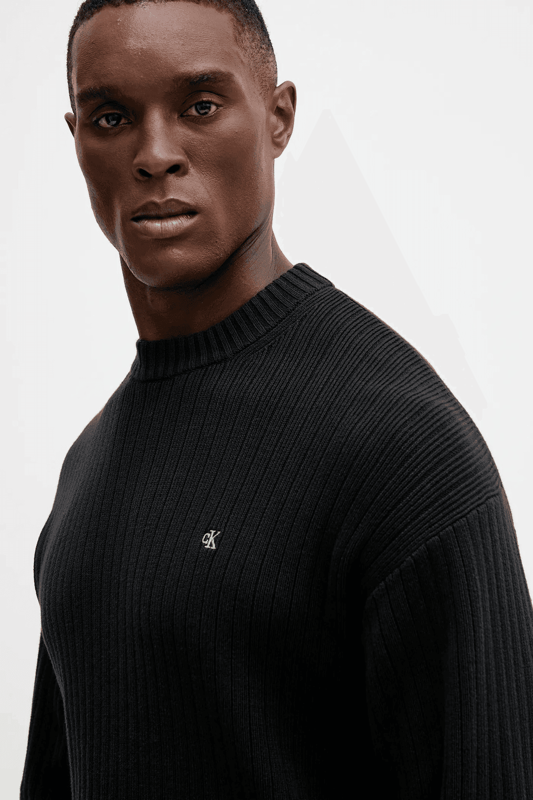 Ανδρικό Πουλόβερ Μαύρο Calvin Klein LV04RD314G-UB1