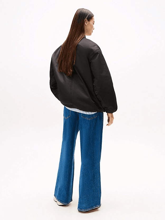 Γυναικείο Bomber Μπουφάν Μαύρο Tommy Jeans DW0DW21629-BDS