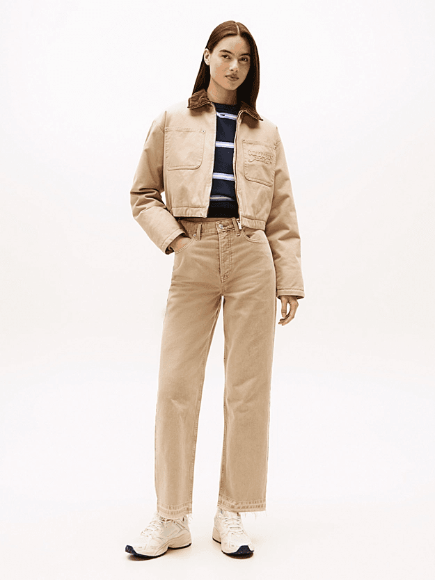 Γυναικείο Layla Τζιν Μπεζ Tommy Jeans DW0DW21695-GUQ