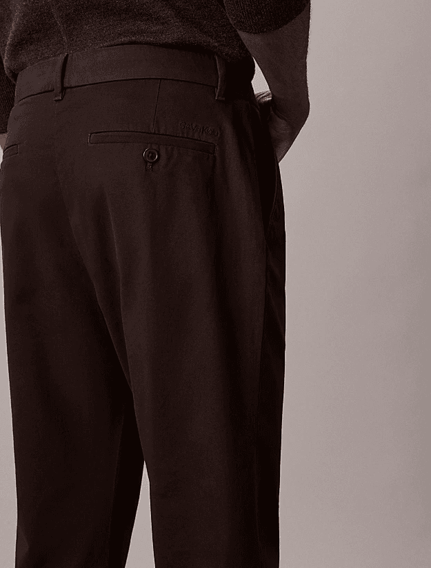 Ανδρικό Παντελόνι Μαύρο Calvin Klein LV04LD614G-UB1