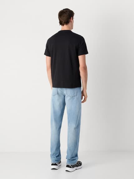 Ανδρικό T-shirt Μαύρο Calvin Klein LV04RD814G-UB1