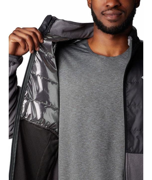 Ανδρική Basin Butte Fleece II Ζακέτα Γκρι Columbia 2101761-023