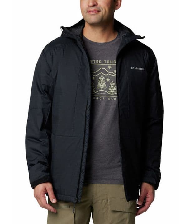 Ανδρικό Point Park II Μπουφάν Μαύρο Columbia 2089474-010